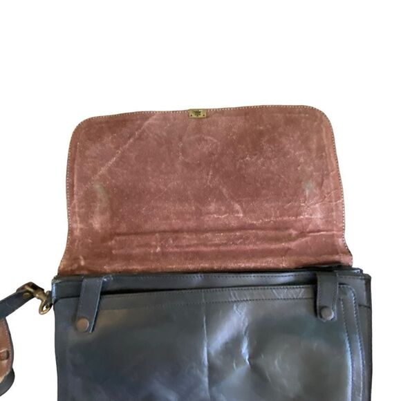 Handmade Mexican Leather Briefcase - Picture 9 of 15